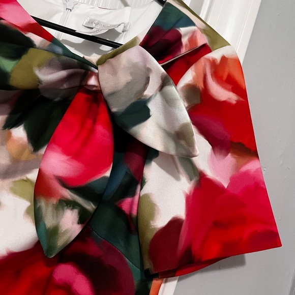 Floral Sheath Dress in Multi-Color - Picture 6 of 7